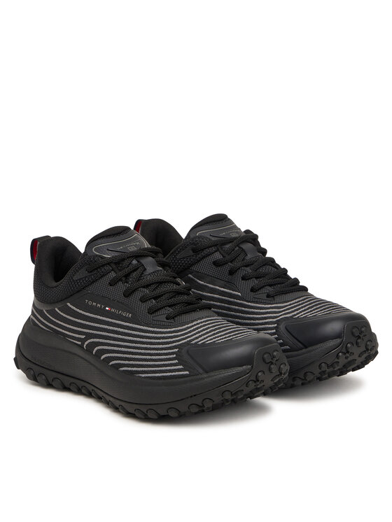 Tommy Hilfiger Tommy Hilfiger Sneakersy The Canyon X Knit FW0FW09674 Czarny