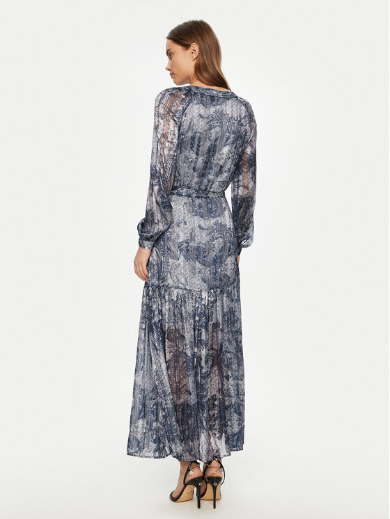 Guess Guess Haljina za svaki dan W5RK77 WGWV2 Tamnoplava Regular Fit