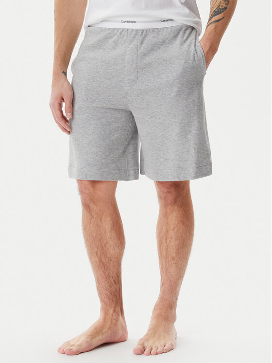 Calvin Klein Underwear Calvin Klein Underwear Pyžamové šortky 000NM2707E Šedá Regular Fit