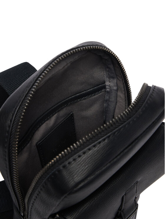 Calvin Klein Calvin Klein Crossover torbica Emblem Hw Sling LV04D3507G Crna