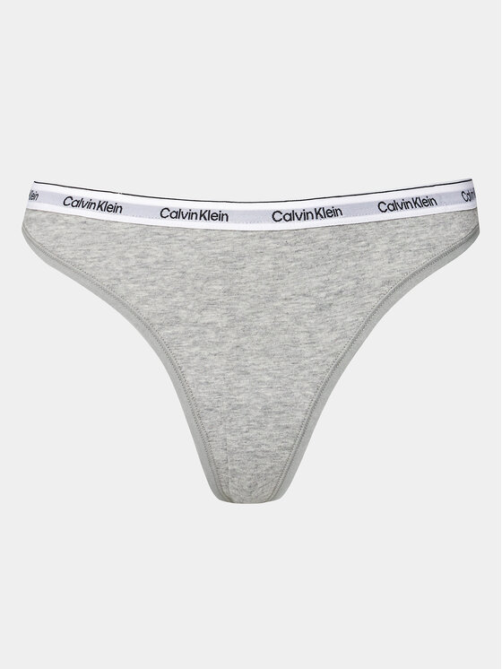 Calvin Klein Underwear Calvin Klein Underwear Chilot tanga 000QD5043E Gri
