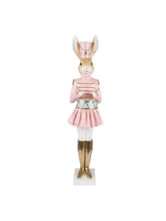 Figurka MIAhome, dziewczynka Królik w różowym mundurku 79 cm