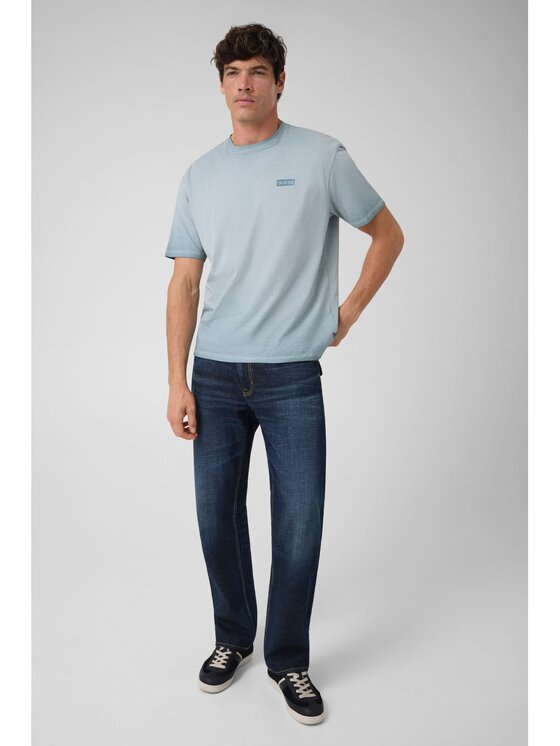 Guess Guess T-Shirt 184006 Niebieski Classic Fit