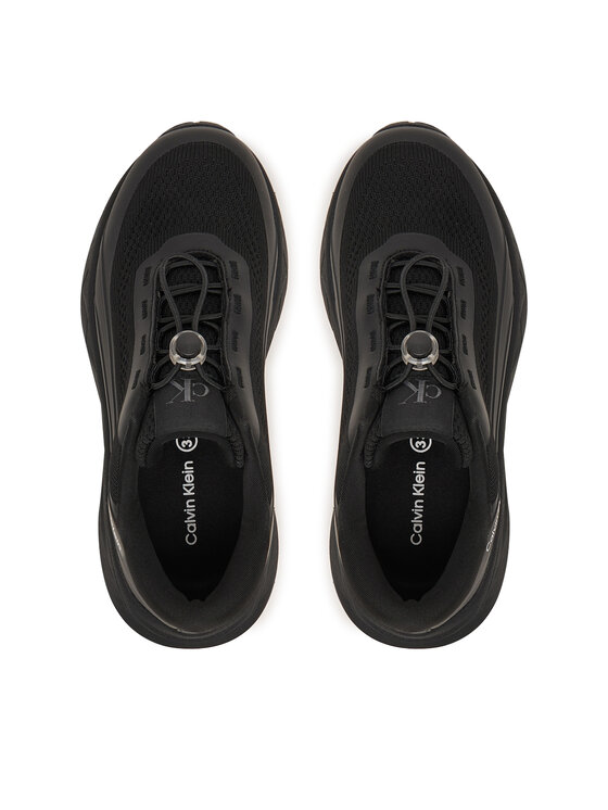Calvin Klein Calvin Klein Сникърси Low Cut Lace-Up V3X9-83315-1903 S Черен
