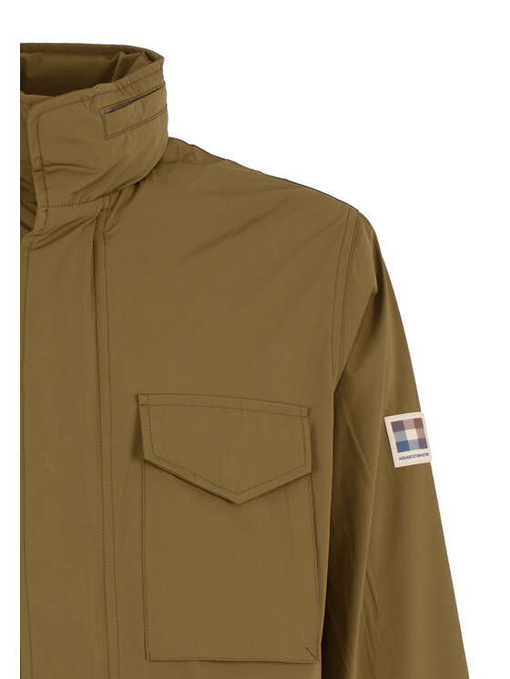 Aquascutum Aquascutum Giubbotto invernale AA_B005_JK010-6 Verde Regular Fit