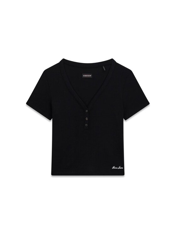 Guess Jeans Guess Jeans Top 181312 Nero Classic Fit