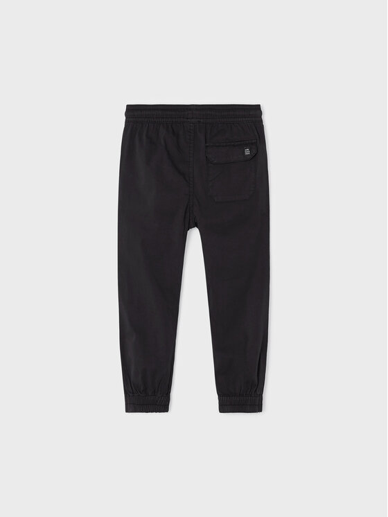 Mayoral Mayoral Pantaloni di tessuto 3521 Nero Skater Fit