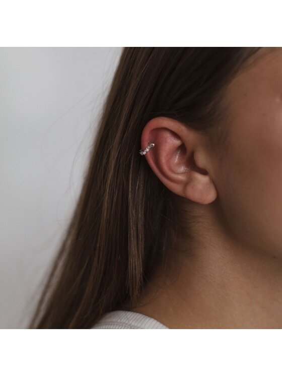 ANIA KRUK ANIA KRUK Piercing SRUKS0680 Srebrny