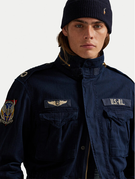 Polo Ralph Lauren Polo Ralph Lauren Demisezoninė striukė 710968704001 Tamsiai mėlyna Regular Fit