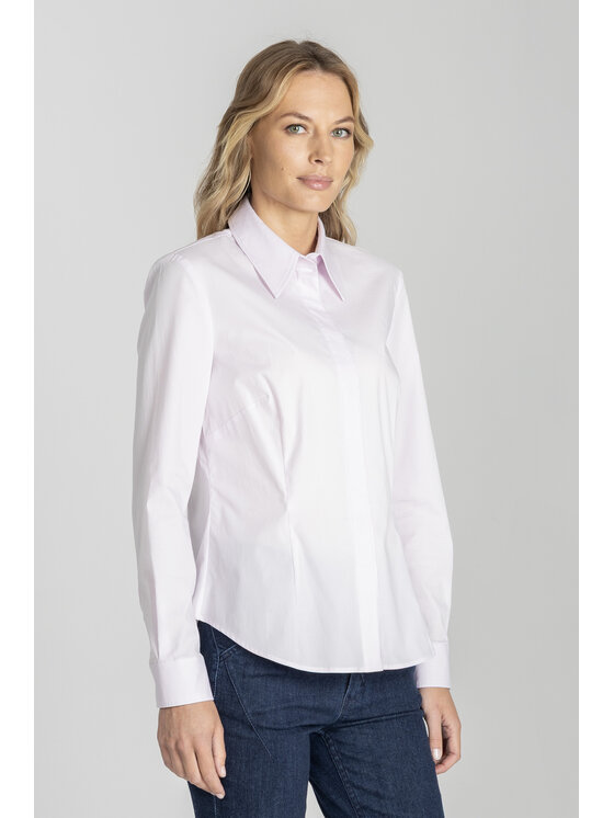 Deni Cler Milano Deni Cler Milano Koszula W-DC-1462-E5-G5-31-1 Różowy Regular Fit