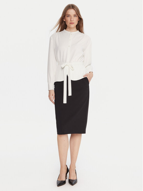 French Connection French Connection Srajca 72ZBU Bela Regular Fit