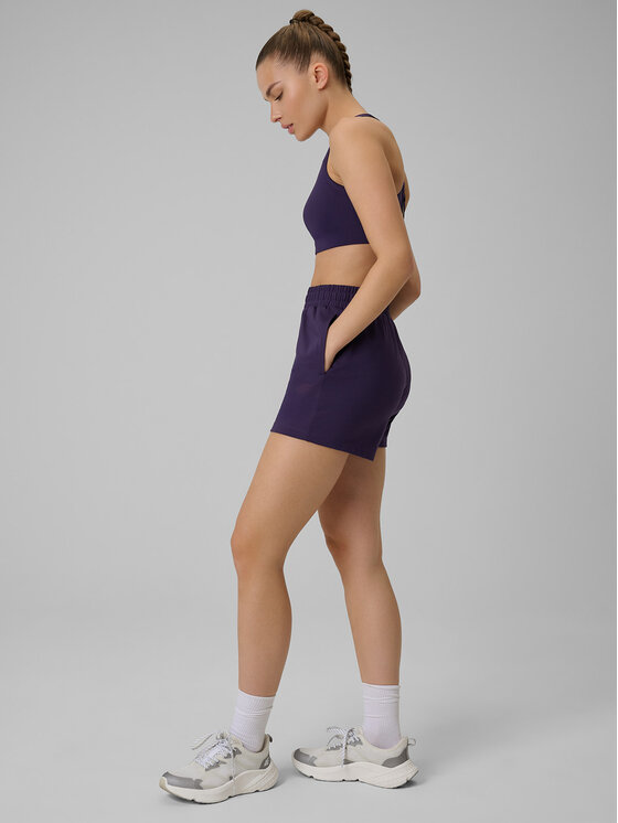 4F 4F Szorty sportowe MULTI ACTIVE Fioletowy Regular Fit