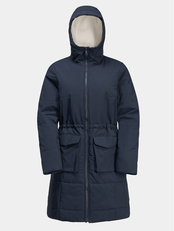 Jack Wolfskin Jack Wolfskin Zimní bunda White Frost 1207361 Tmavomodrá Regular Fit