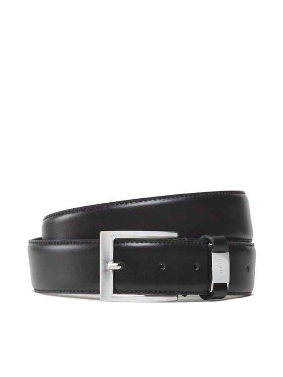 Cintura da uomo BM7598 LEA35 Nero