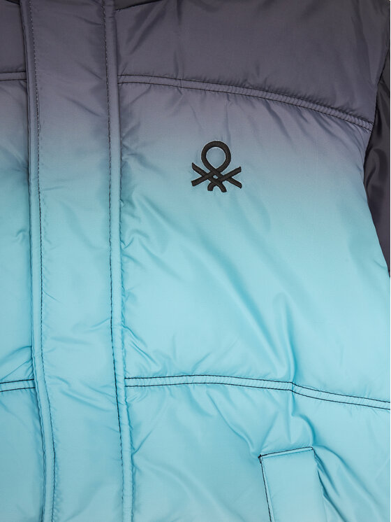 United Colors Of Benetton United Colors Of Benetton Зимова куртка 23G5CN05W Голубий Regular Fit