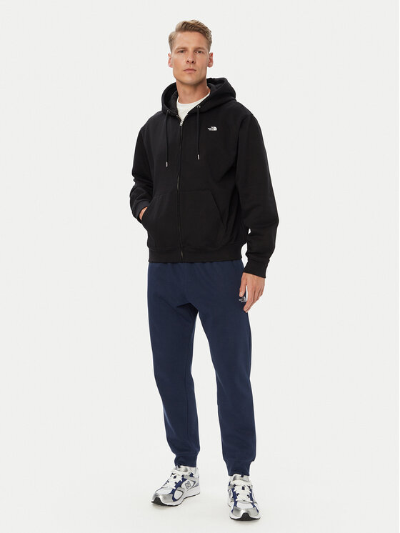 The North Face The North Face Bluza Tnf Essential Simple Dome Rlx NF0A8FDE Czarny Relaxed Fit