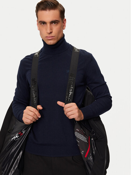 AFTER LABEL AFTER LABEL Vatovaná bunda Vancouvern A00013 Čierna Regular Fit