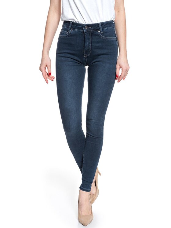 Mustang Mustang Jeansy PERFECT SHAPE Niebieski Skinny Fit