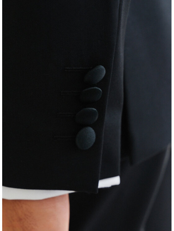 Pako Lorente Pako Lorente Marynarka P000B-3S-001 Czarny Slim Fit