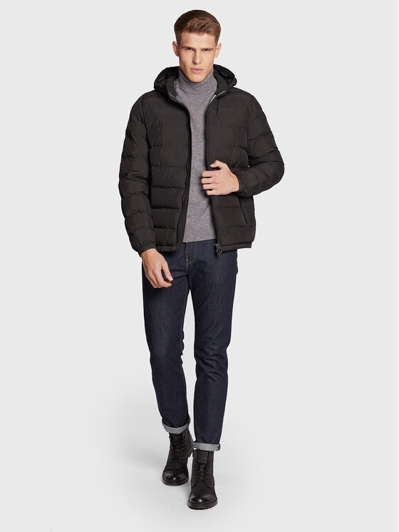 Geox Geox Bunda pro přechodné období Spherica M2629C T2961 F9000 Černá Regular Fit
