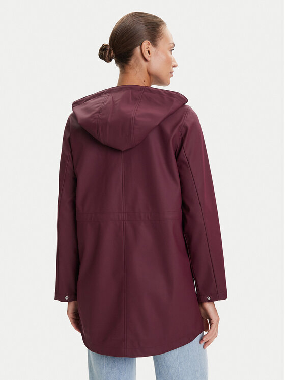 Vero Moda Vero Moda Geacă de ploaie Malou 10266982 Vișiniu Regular Fit