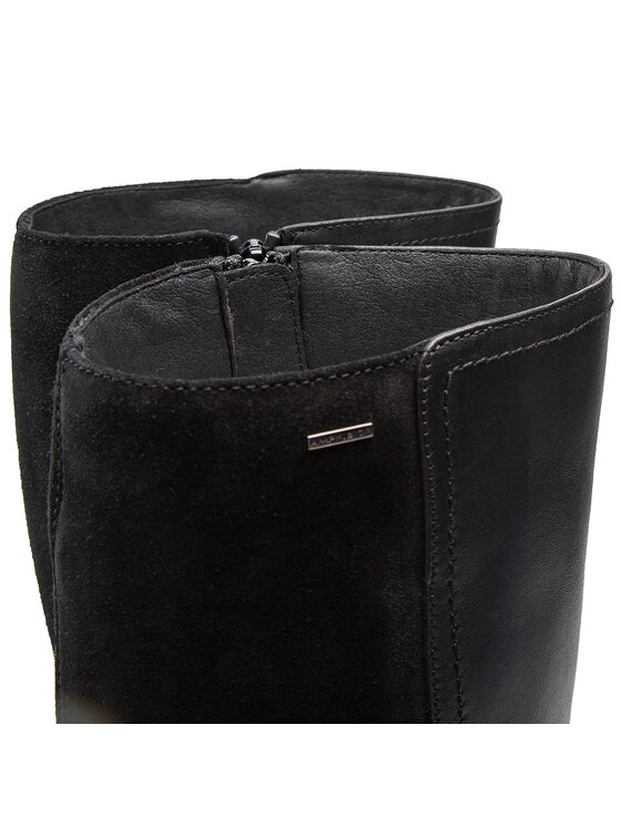 Geox Geox Kozačky ve vojenském stylu D Felicity Np Abx D D26BLD 04322 C9999 Černá