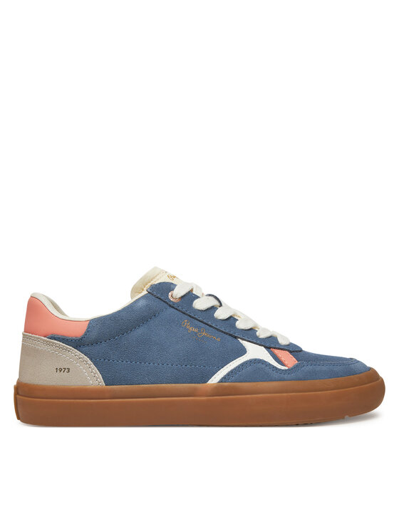 Pepe Jeans Sneakersy Travis City W PLS31592 Modrá