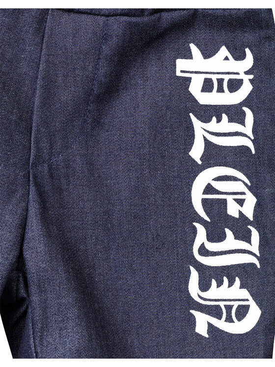 PHILIPP PLEIN PHILIPP PLEIN Pantaloncini 30292 Celeste Basic Fit