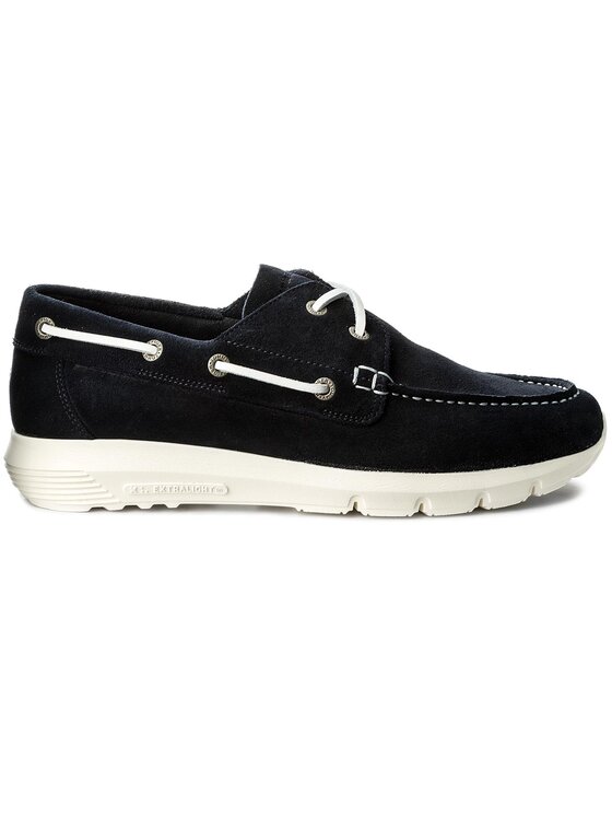 Tommy Hilfiger Tommy Hilfiger Mokasinai Lightweight Suede Boatshoe FM0FM01250 Tamsiai mėlyna
