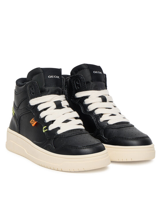 Geox Geox Сникърси J Lestrella J56NLA 000BC C9999 S Черен