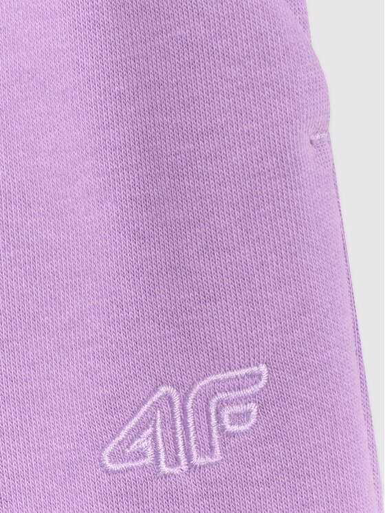 4F 4F Pantaloni da tuta 4FJRAW25TTROF1616-51S Viola Regular Fit