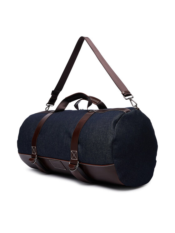 Guess Guess Torba za vikend Oslo Label TMOSDE P6335 Tamnoplava