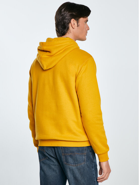 BIG STAR BIG STAR Bluza ASLAN Złoty Basic Fit