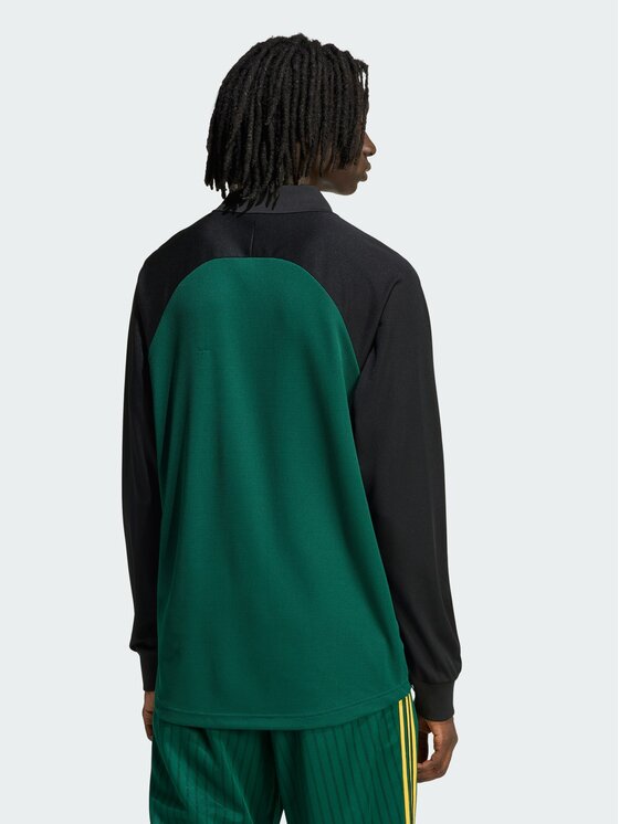 adidas adidas Polo 159288 Zielony ciemny Regular Fit