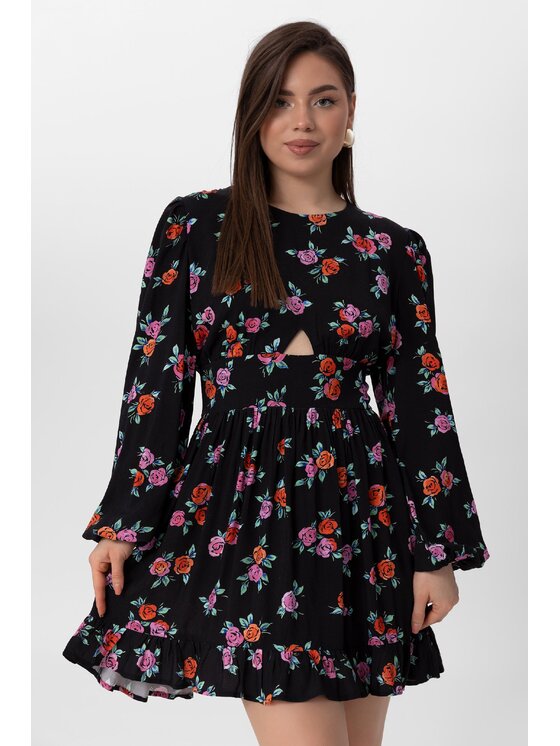 LAURELLA LAURELLA Každodenní šaty 4UL018 Tmavomodrá Regular Fit
