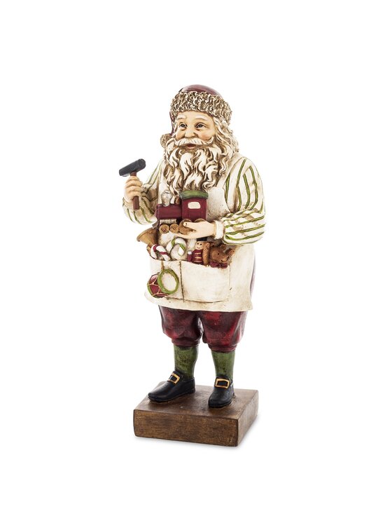 MIAhome MIAhome Figurka Święty Mikołaj 33x13x11 cm ARTIGIANO Kolorowy