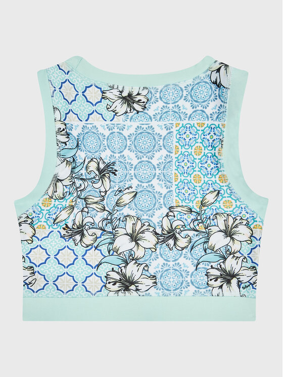 Guess Guess Top J3GI27 MC01P Albastru Slim Fit