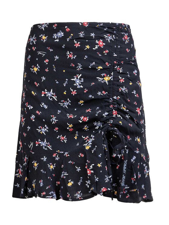 Tommy Hilfiger Tommy Hilfiger Spódnica DW0DW11912-0GJ R. L Granatowy Slim Fit
