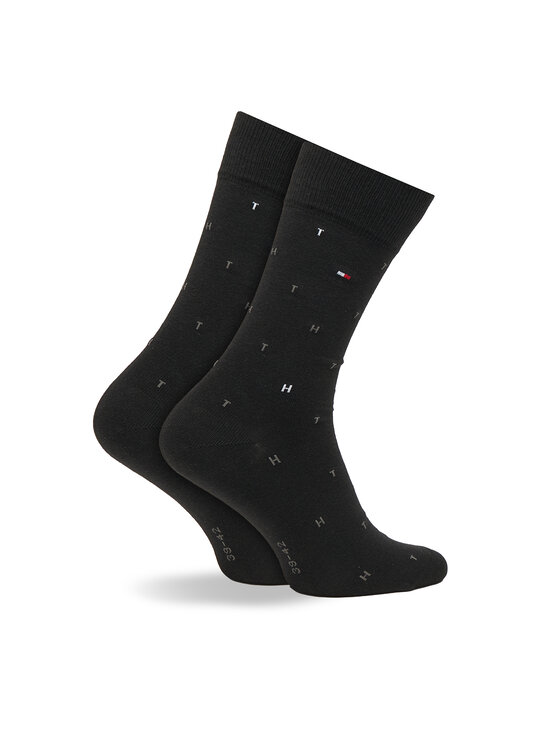 Tommy Hilfiger Tommy Hilfiger Duge čarape 701235375 Crna