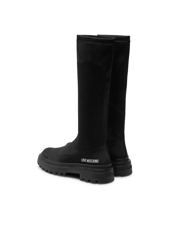 LOVE MOSCHINO LOVE MOSCHINO Ботуши JA26025G1LIMZ000 Черен