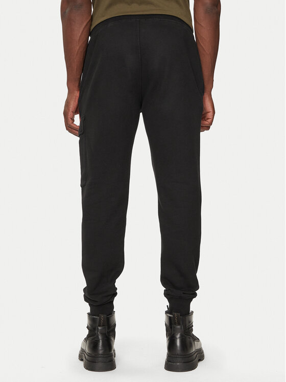 C.P. Company C.P. Company Долнище анцуг 18CMSP017A005086W Черен Regular Fit