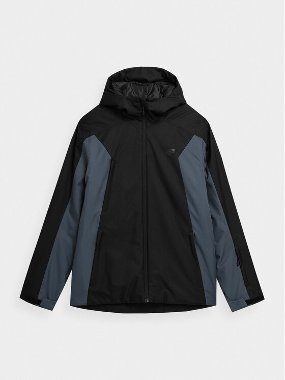 4F 4F Μπουφάν για σκι 4FAW23TTJAM306 Μαύρο Regular Fit