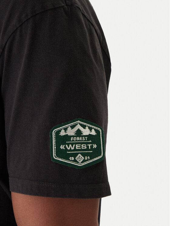 Guess Guess T-krekls M6RI07 KBW41 Melns Regular Fit