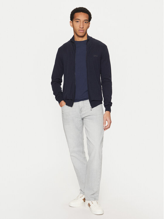 Guess Guess Kardigāns M5RR04 Z3KI1 Tumši zils Regular Fit