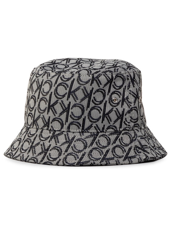 Calvin Klein Klobuk Typu Bucket Stripe Logo Bucket Hat Jacq K60k6064380 Siva Modivo Sk