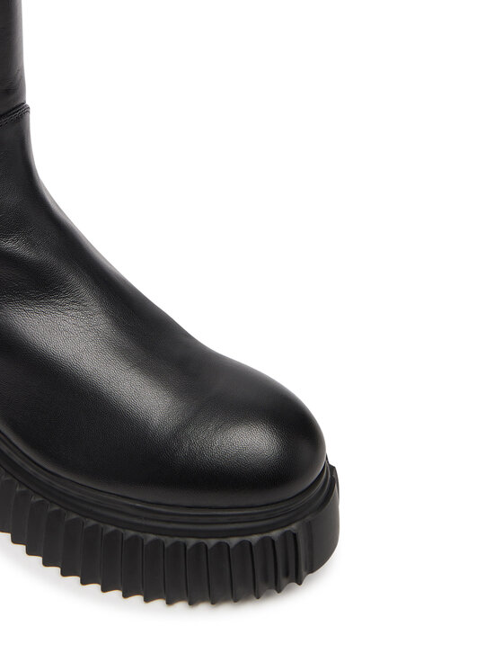 AGL AGL Cizme Gloria D751567PGK06891013 Negru