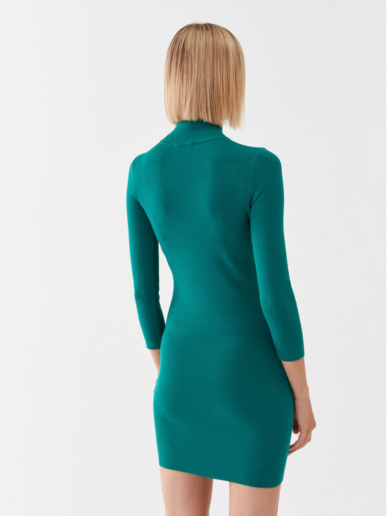 Marella Marella Džemper haljina Estasi 2333260237200 Zelena Regular Fit