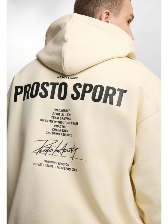 PROSTO. PROSTO. Bluza Club Biały Oversize