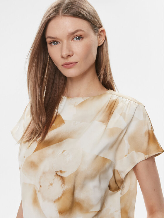 Calvin Klein Calvin Klein Blūze K20K206888 Bēšs Regular Fit