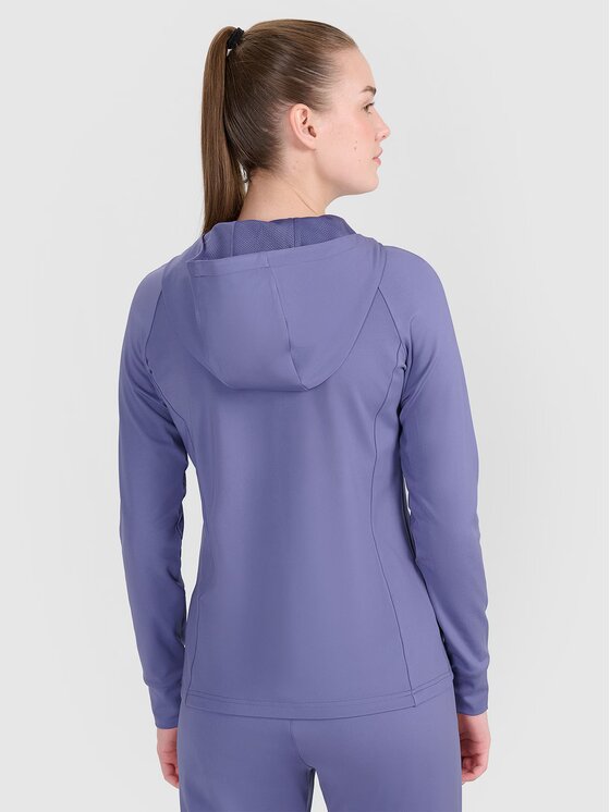 4F 4F Felpa tecnica 4FRSS25TFSWF467-62S Blu Regular Fit